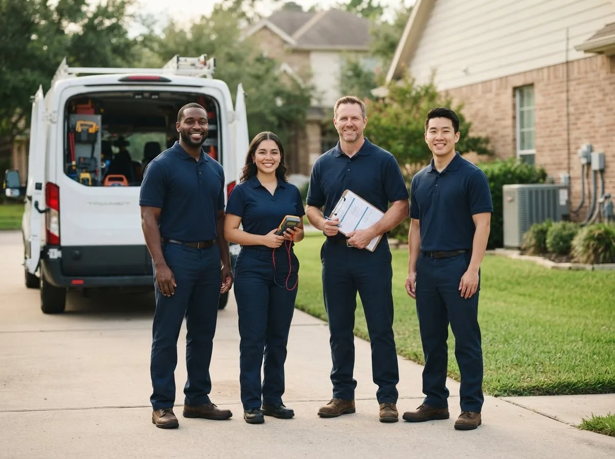 Certified HVAC technician near Rainbow, TX